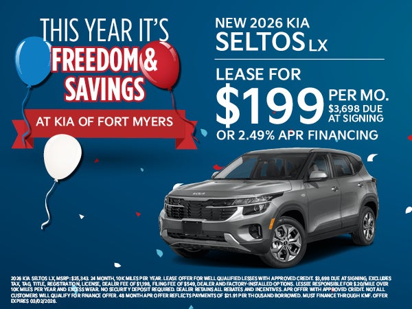 New 2026 Kia Seltos LX